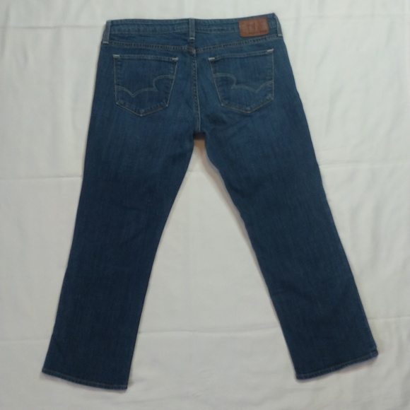 Big Star 1974 Rikki Low Rise Straight Leg Stretch Denim Blue Jeans - Picture 6 of 7